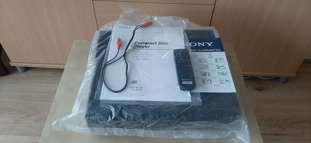 Sony CDP-M305 cd-speler + AB, Ophalen of Verzenden, Zo goed als nieuw, Sony