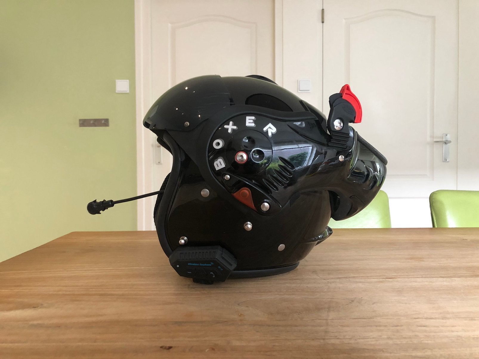 Roof Boxer Alpha - L - Smoke & Headset, Overige merken, Systeemhelm, Ophalen of Verzenden, L