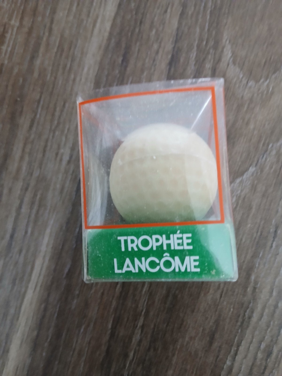 Vintage Lancôme Trofee Golfbal - 'pour le sport zeepje', Ophalen of Verzenden, Nieuw, Bal(len), Overige merken