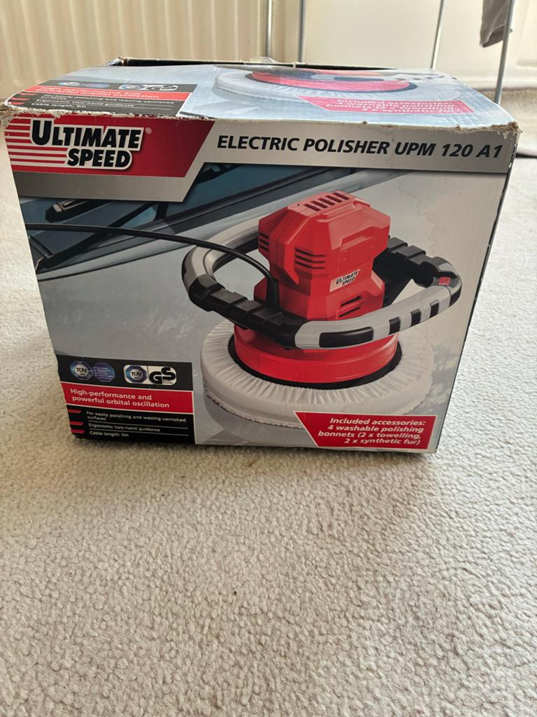 Ultimate Speed Elektrische Polijstmachine UPM 120 A1, Ophalen of Verzenden