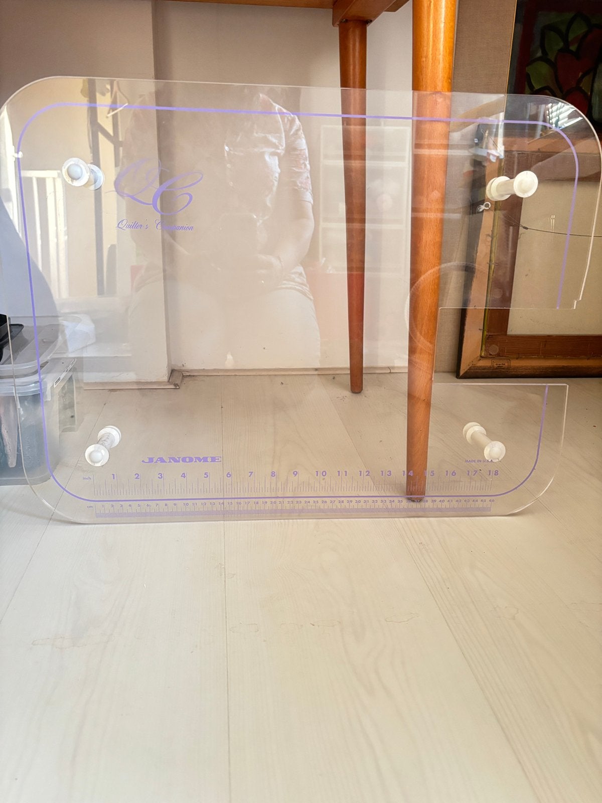 Quilting tafel janome + slider mat, Ophalen of Verzenden, Naaimachine, Overige merken