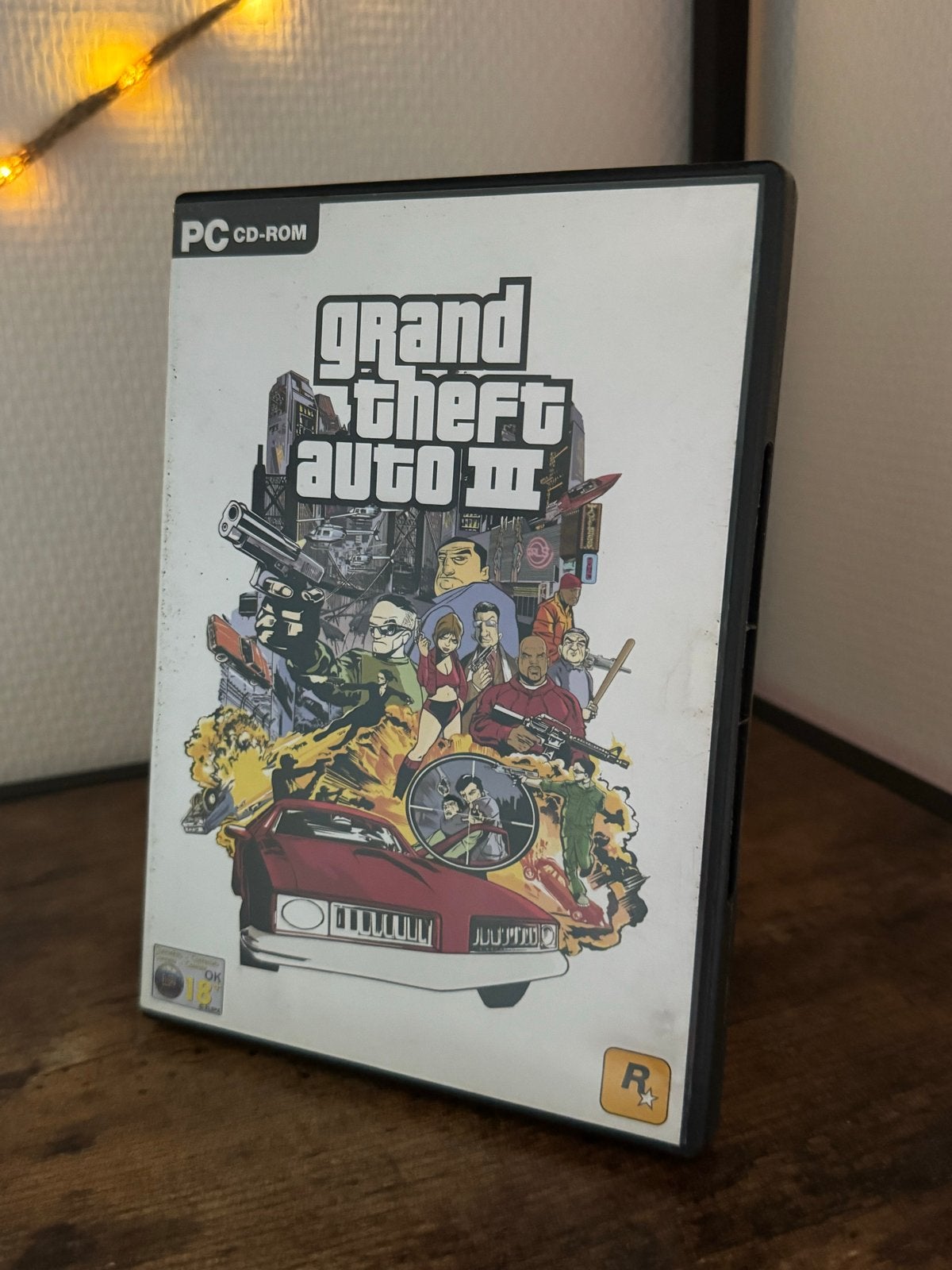 Grand Theft Auto III (GTA 3) PC CD-ROM - Gebruikt, Spelcomputers en Games, Games | Pc, Avontuur en Actie, Gebruikt, Vanaf 18 jaar
