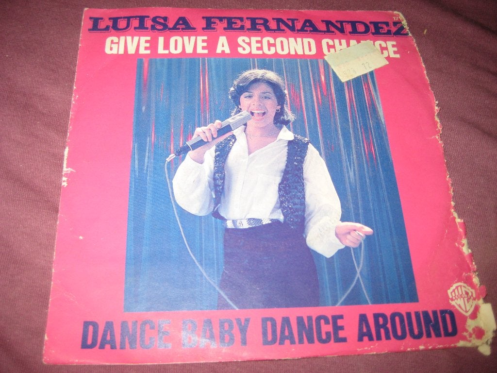 Luisa Fernandez: Give love a second chance, Ophalen of Verzenden, Zo goed als nieuw, Pop