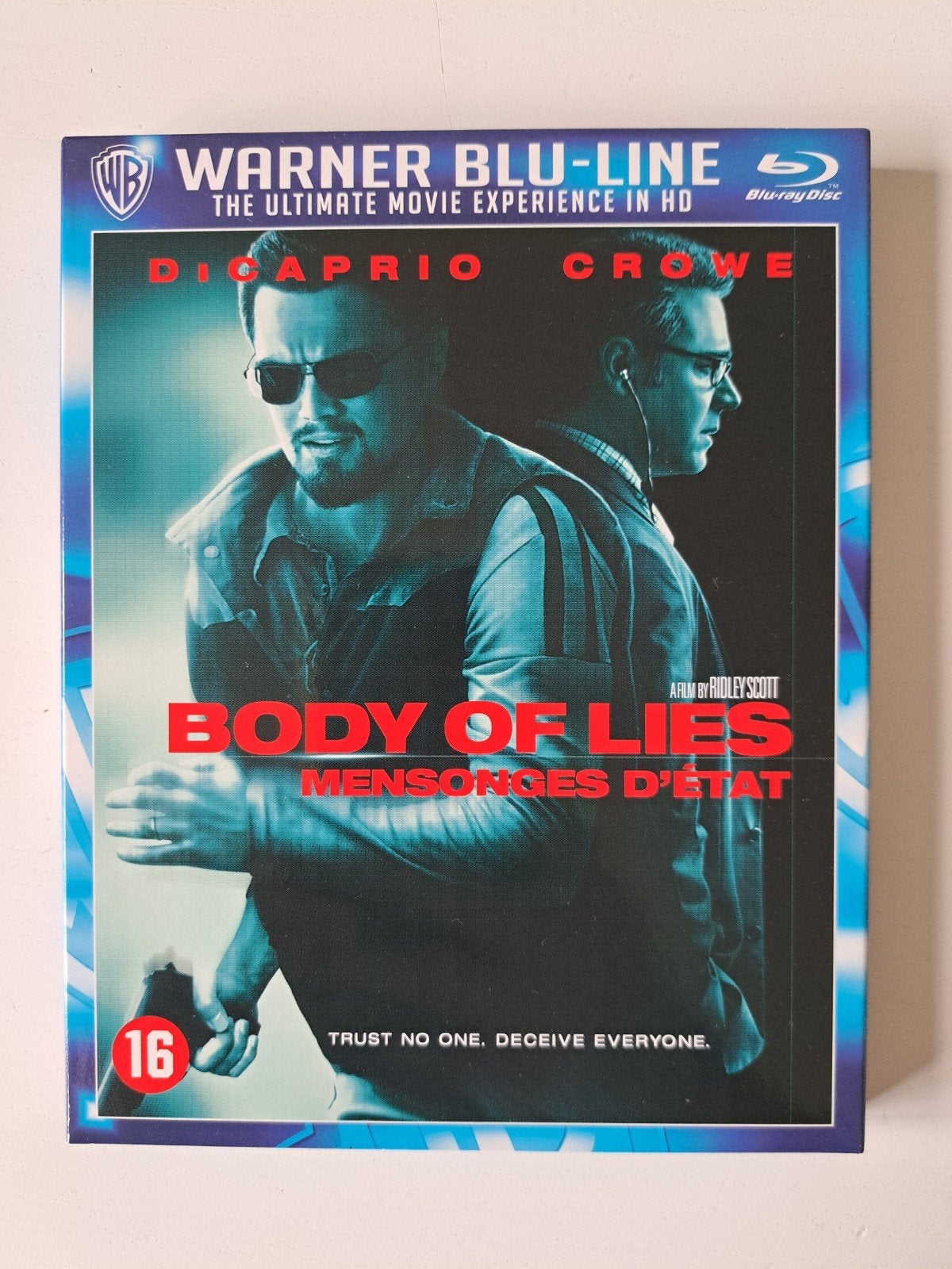 Body of Lies Blu-ray - DiCaprio & Crowe Actiethriller, Engels, Vanaf 16 jaar, Nederlands, Film