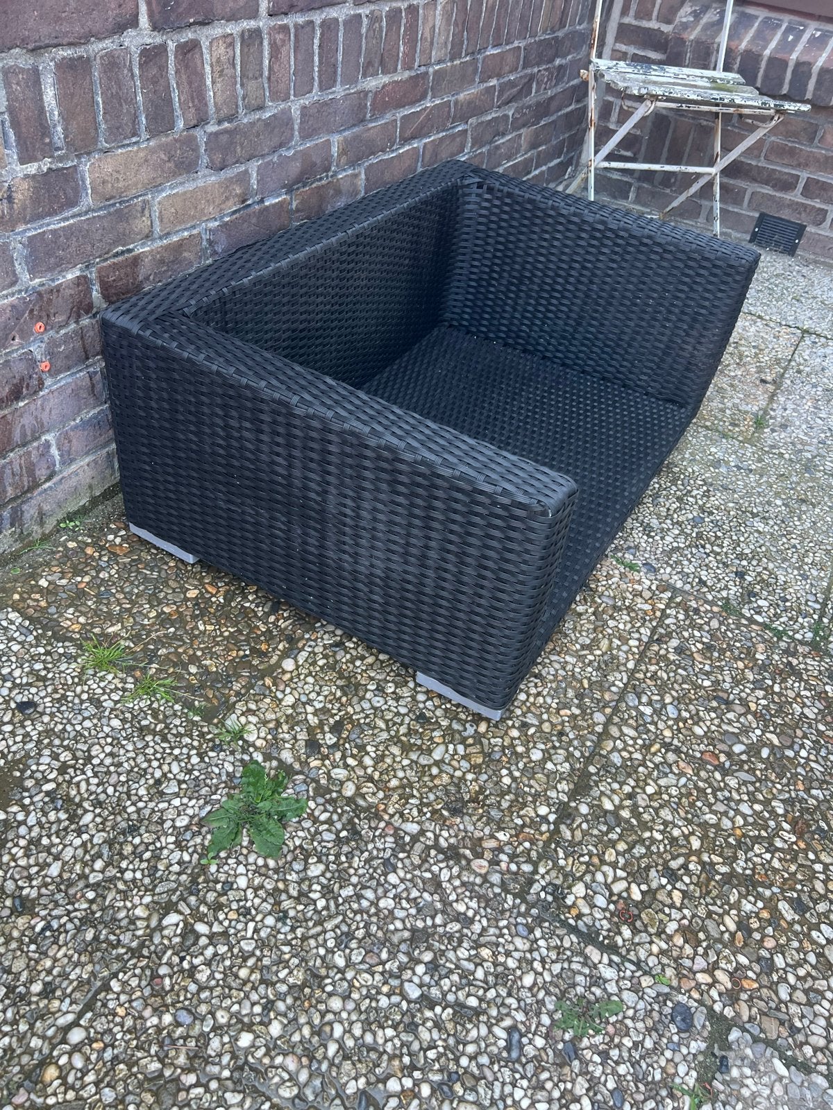 Rieten hondenmand, Ophalen, Zo goed als nieuw, Riet