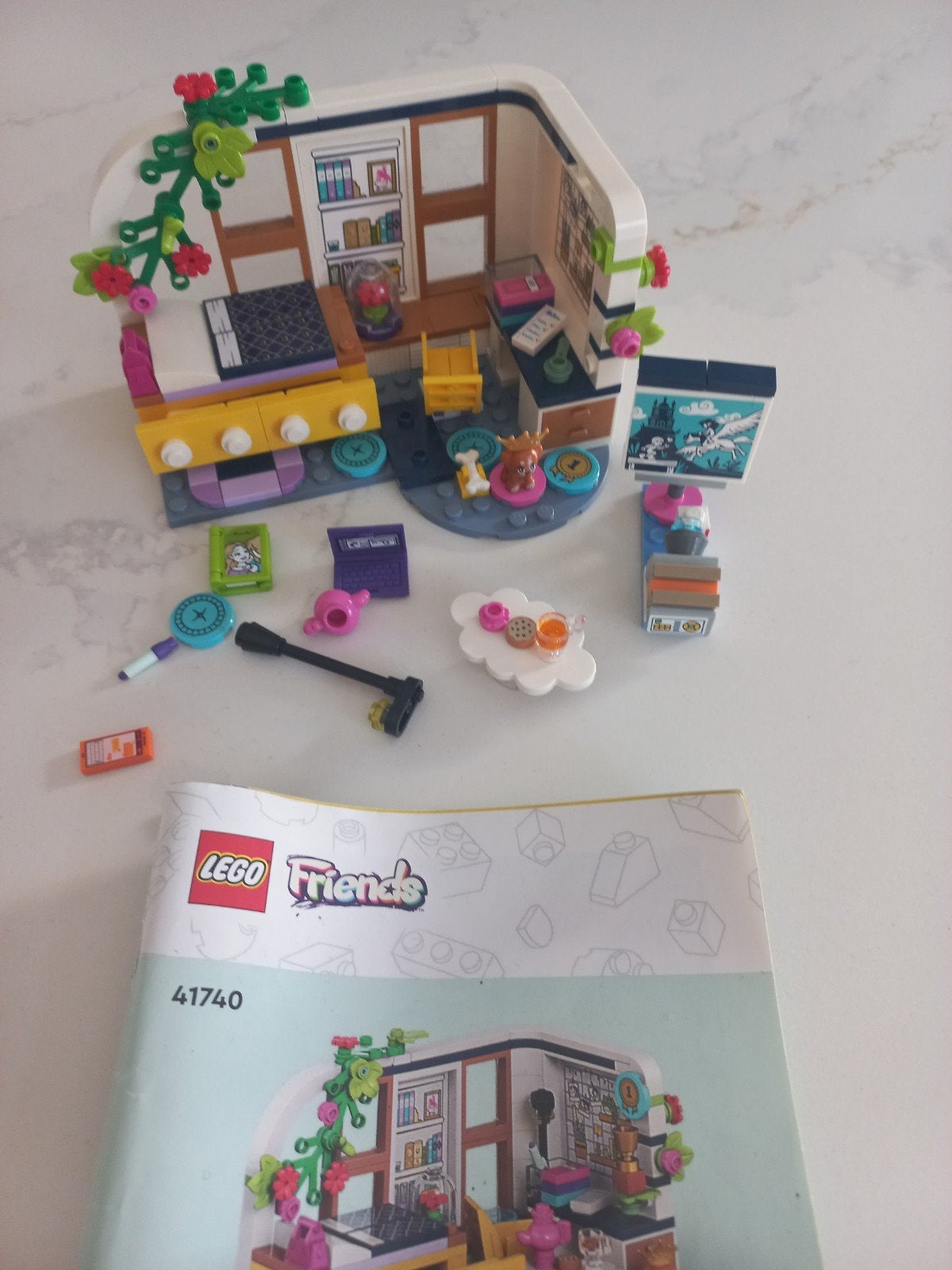 lego friends 41740 slaapkamer, Kinderen en Baby's, Speelgoed | Duplo en Lego, Lego, Friends, Ophalen of Verzenden, Complete set