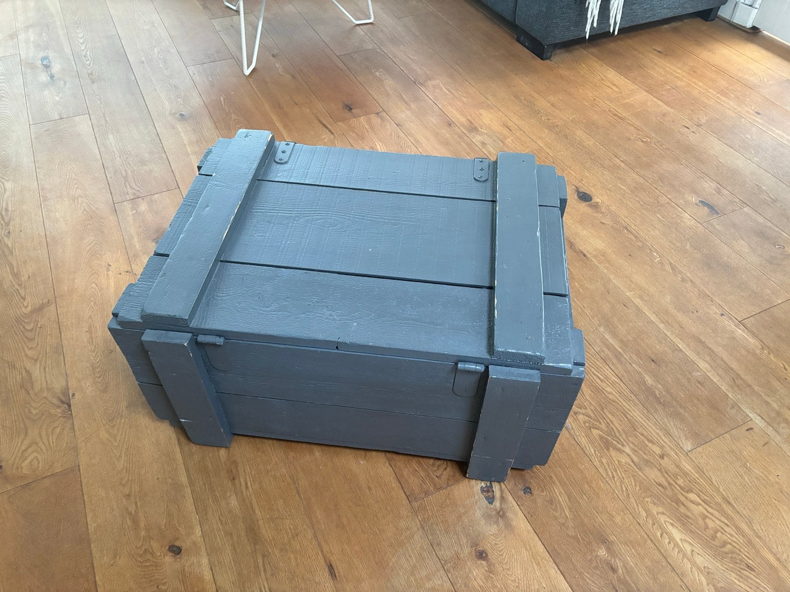Originele Leger Kist - Robuuste Opbergkist, Ophalen, Gebruikt, 50 tot 100 cm, 5 – 50