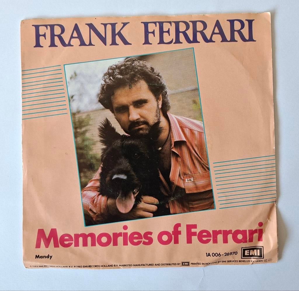 Frank Ferrari      Memories of Ferrari, Gebruikt, 7 inch, Ophalen of Verzenden, Single