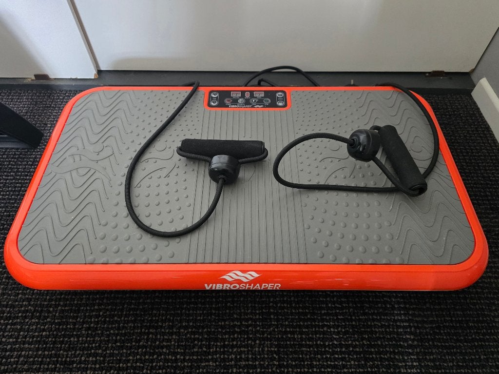 Vibroshaper, Sport en Fitness, Fitnessapparatuur, Ophalen, Zo goed als nieuw, Buik, Trilplaat