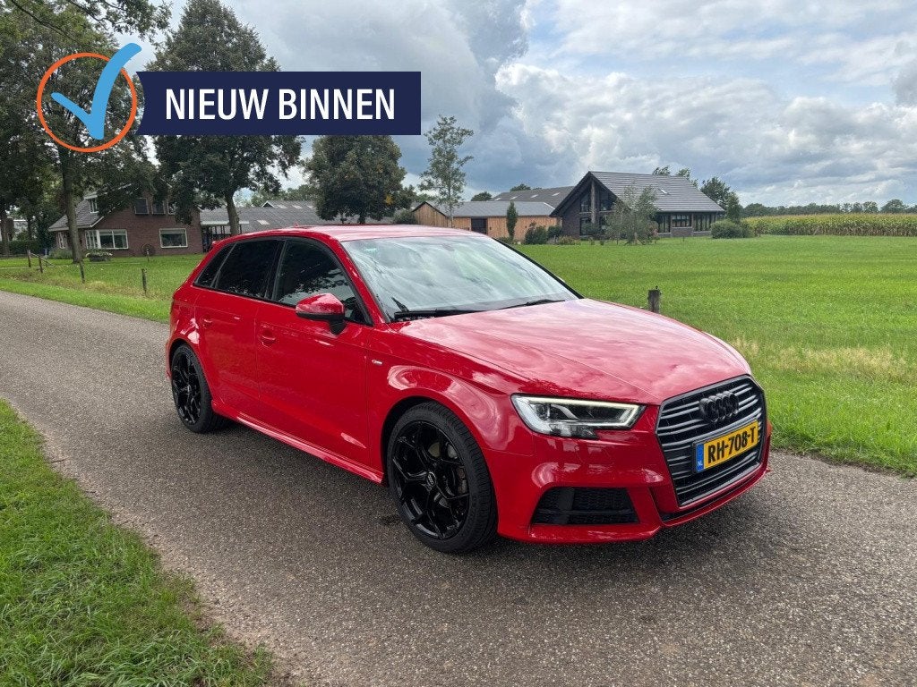 Audi A3 Sportback 1.0 TFSI S-line | Half Leder | Navi | Crui, Gebruikt, Euro 6, Origineel Nederlands, Bedrijf