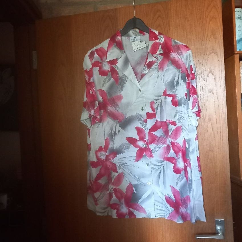 Frank walder - blouse maat 48 - nieuw,, Ophalen of Verzenden, Nieuw, Maat 46/48 (XL) of groter, Blauw