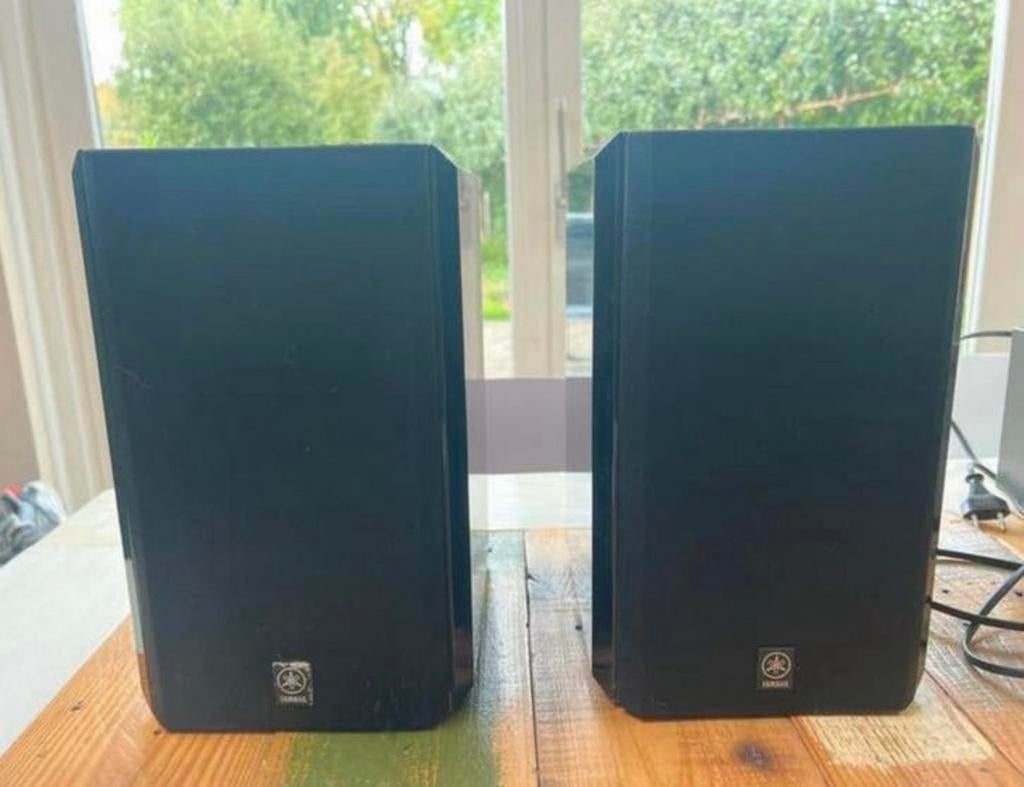 Yamaha NX-E100 speakers - perfect geluid, matching pair, Ophalen of Verzenden, Gebruikt, Front, Rear of Stereo speakers, Overige merken