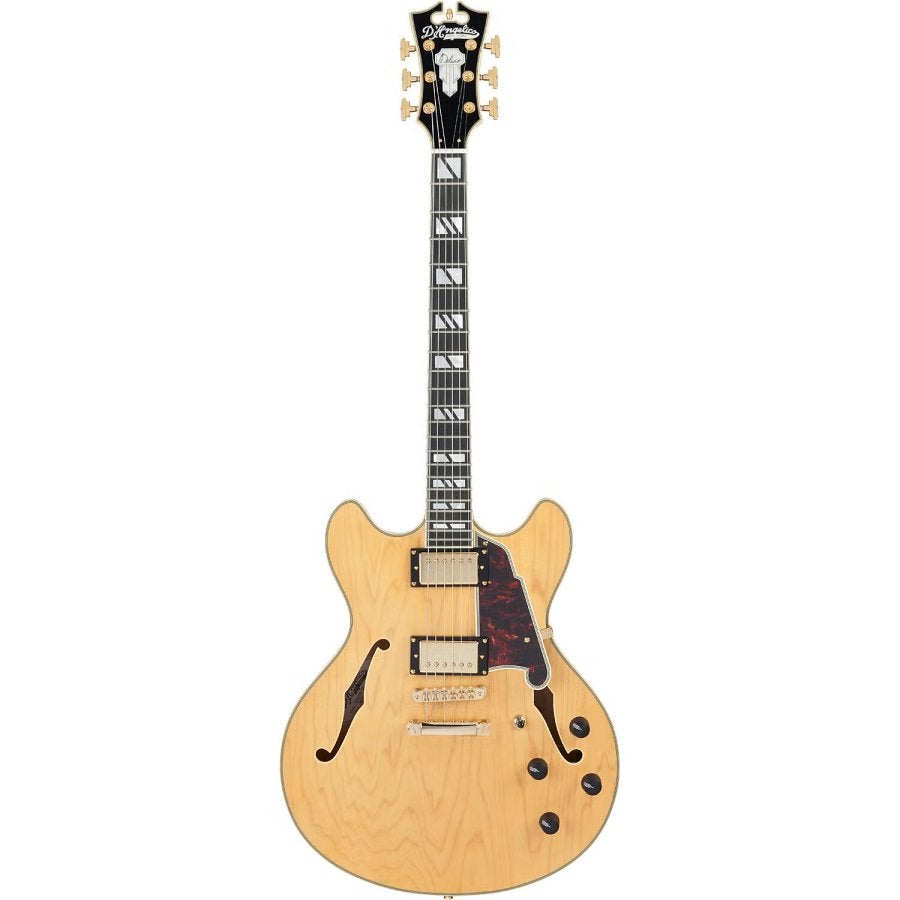 D'Angelico Deluxe DC - Occasion, Overige merken, Semi-solid body, Gebruikt, Ophalen of Verzenden
