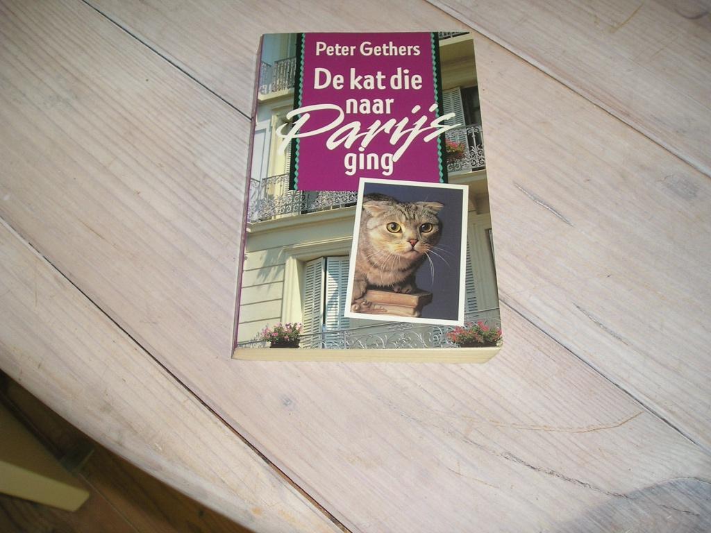 Peter Gethers - De kat die naar Parijs ging, Boeken, Ophalen of Verzenden, Gelezen, Peter Gethers