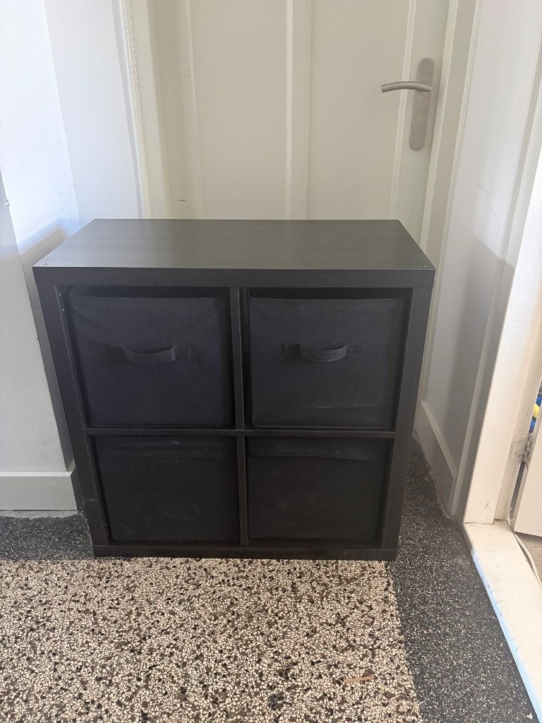 Viervakken kast IKEA, Ophalen, Zo goed als nieuw