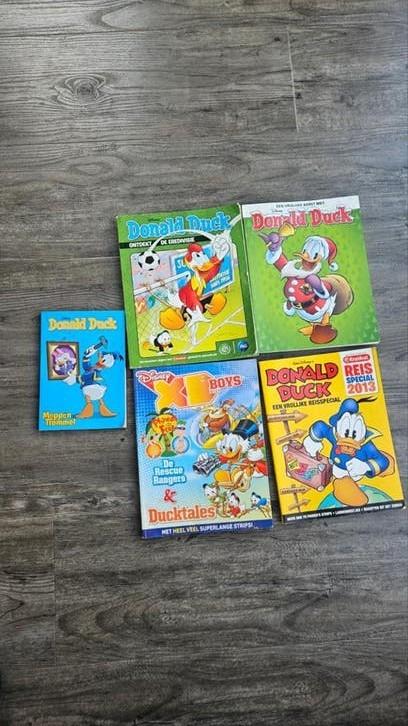 Donald Duck boeken - 5 stuks, Boeken, Meerdere stripboeken, Ophalen of Verzenden, Gelezen