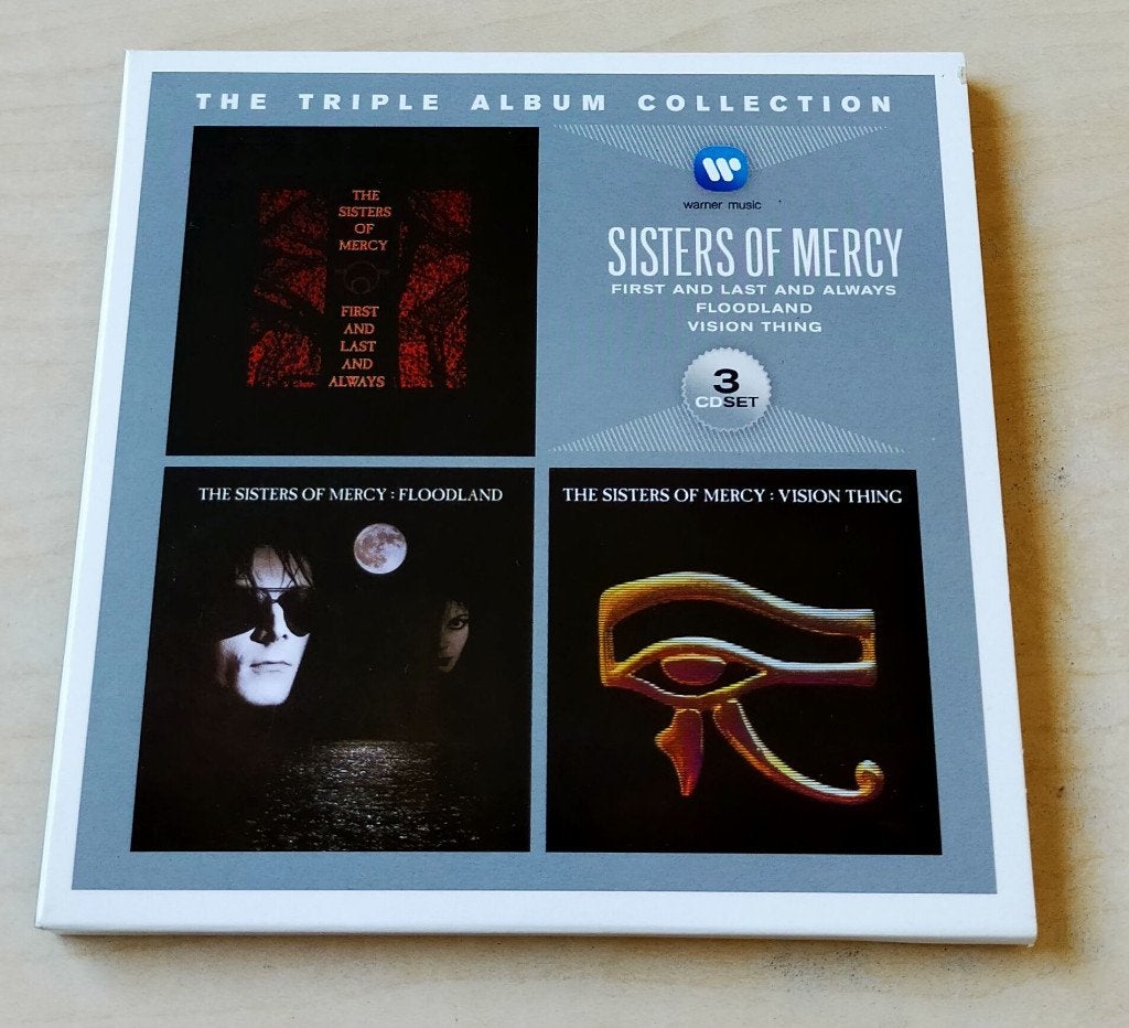 Sisters of Mercy - The Triple Album Collection 3CD 2012, Ophalen of Verzenden, Zo goed als nieuw, Alternative Rock