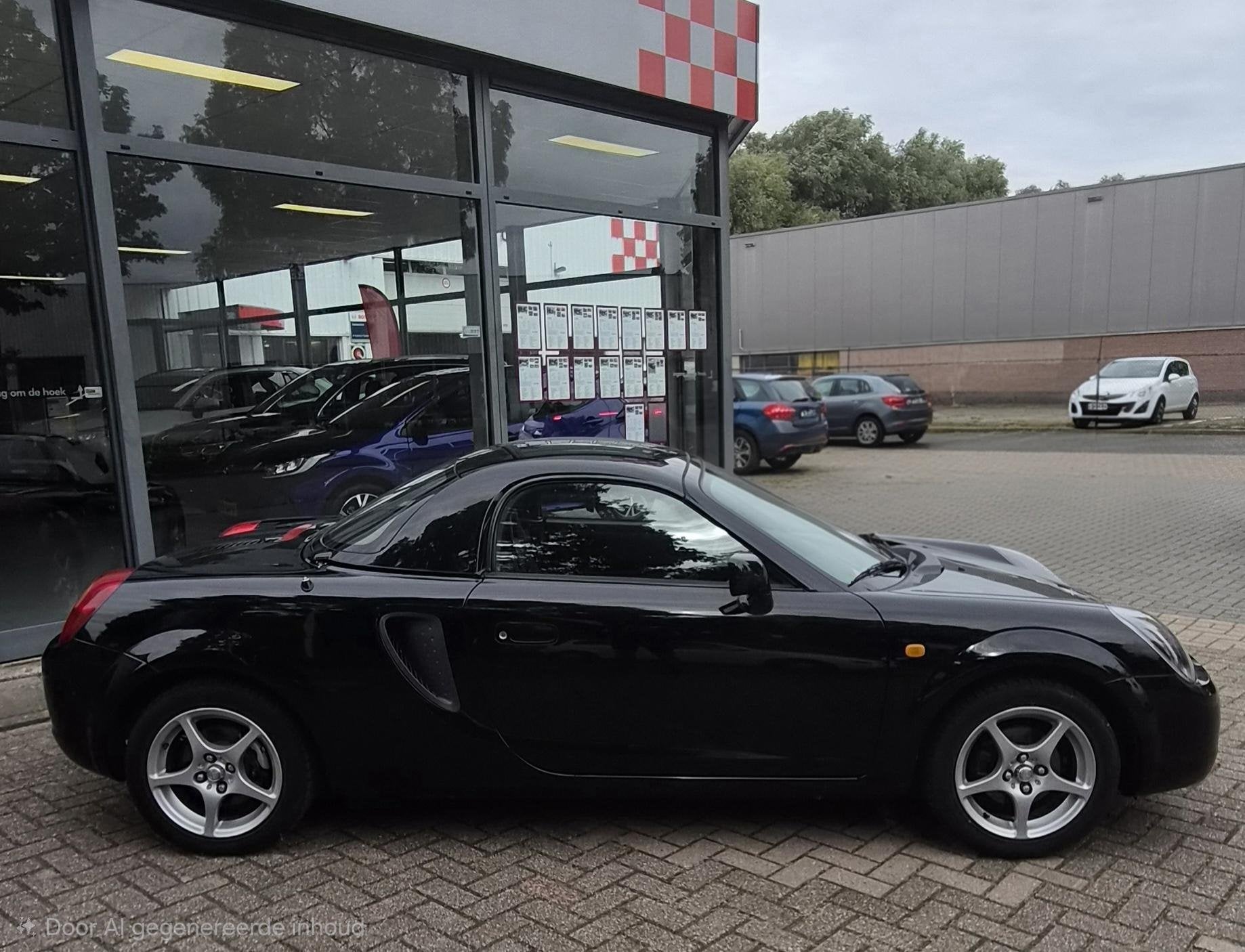 Toyota MR 2 1.8-16v VVT-i |Leer|Hard-Top., Auto's, Toyota, Gebruikt, 4 cilinders, Cabriolet, Zwart