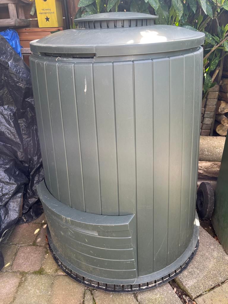 Groene compostbak, Ophalen, Gebruikt