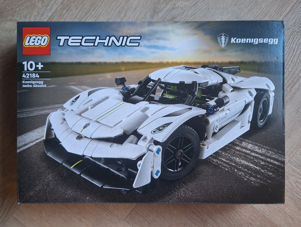 LEGO Koenigsegg Jesko Absolut witte hypercar 42184 NIEUW, Nieuw, Ophalen of Verzenden, Technic, Complete set