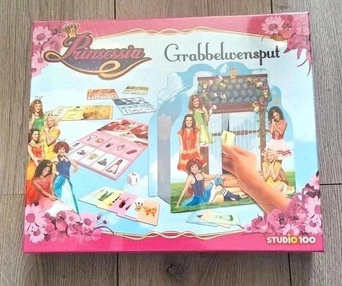 Studio 100 Prinsessia grabbelwensput spel nieuw, Vijf spelers of meer, Ophalen of Verzenden, Nieuw, Studio 100