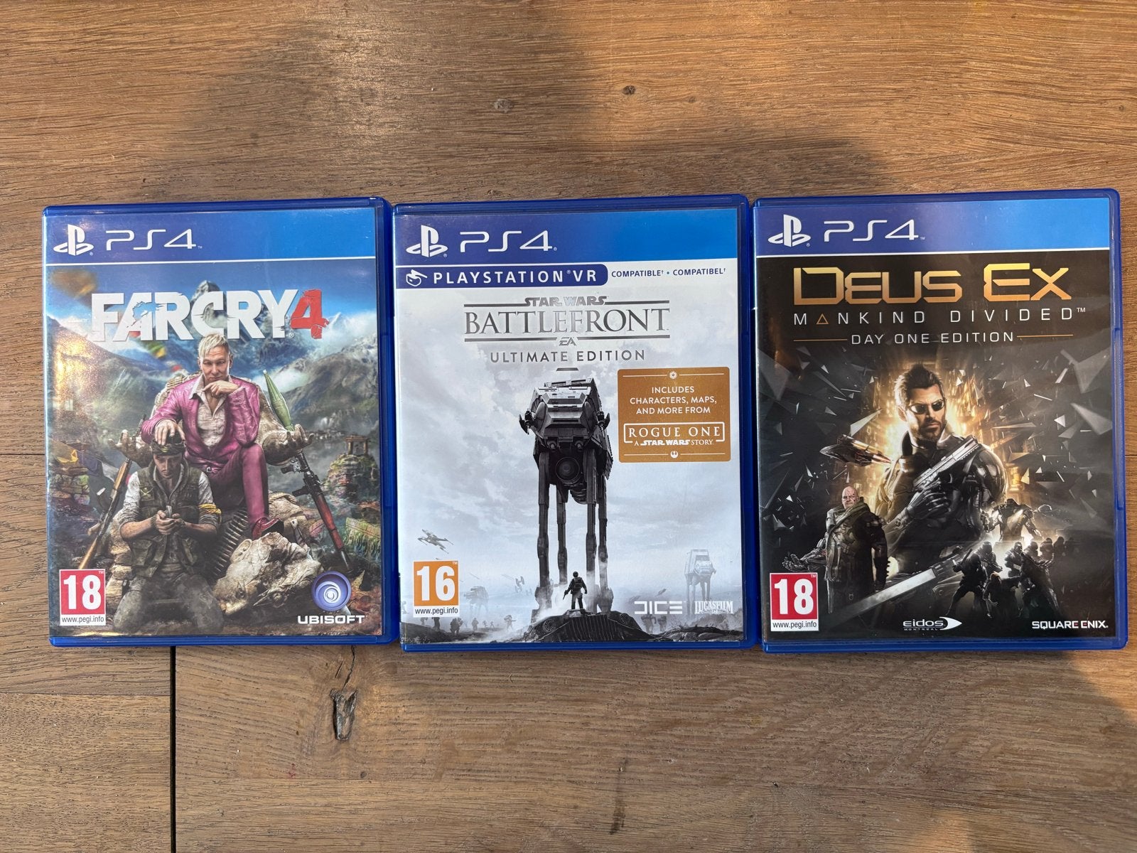 3 PS4 Games per stuk of goedkoper in 1 koop!, Spelcomputers en Games, Avontuur en Actie, Gebruikt, 1 speler, Eén computer