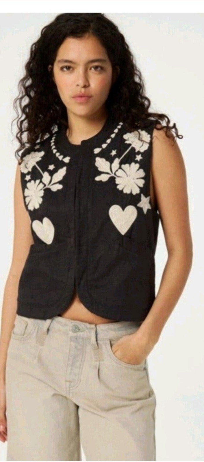 Fabienne Chapot Berry gilet maat 42-44 *nieuw *, Zwart, Maat 42/44 (L), Nieuw, Ophalen of Verzenden