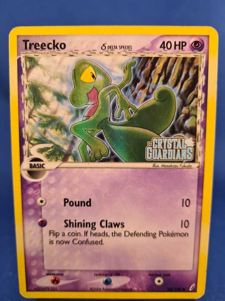 Treecko δ 68/100 - Crystal Guardians (Reverse Holo), Verzenden, Gebruikt