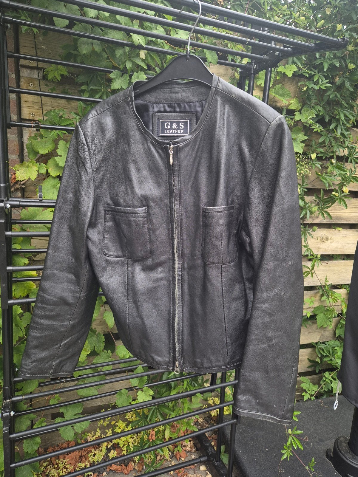G&S Leren Jasje Maat XL Zwart - Soepel Leer, Zwart, Maat 46/48 (XL) of groter, Ophalen of Verzenden, G&S Leather