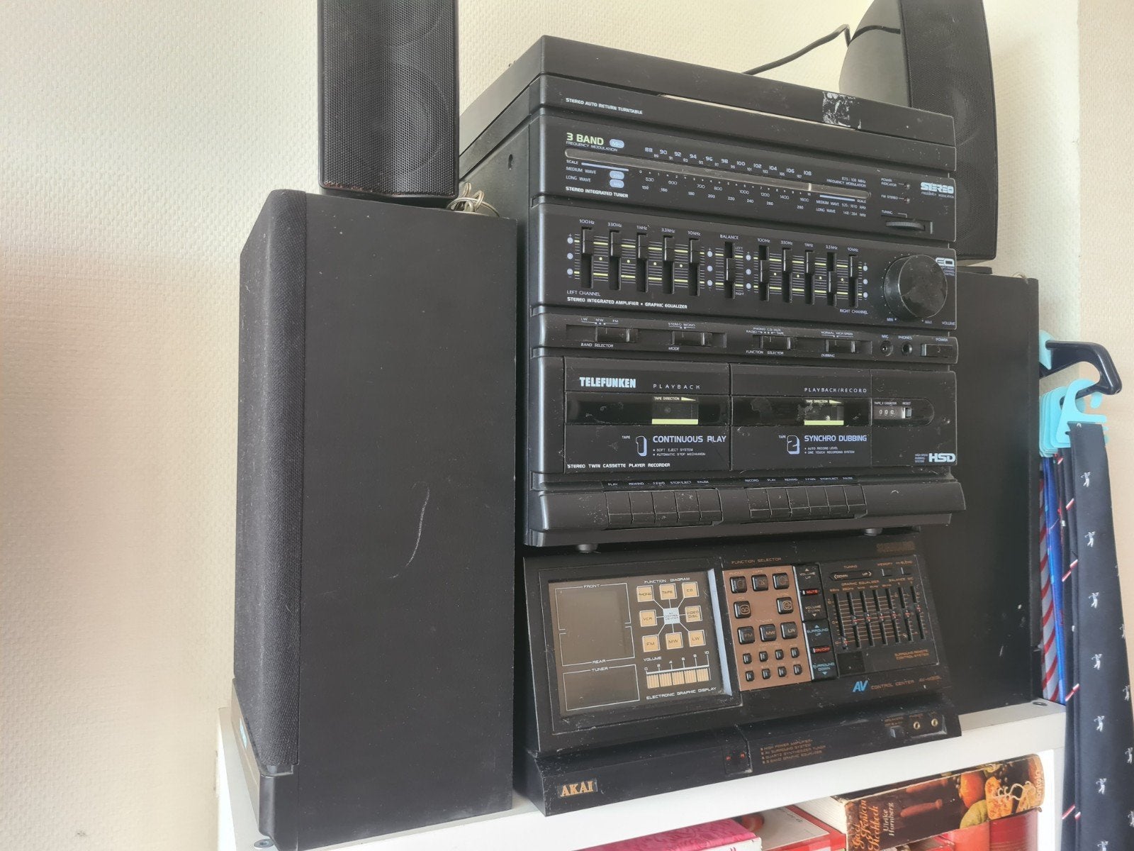90's Telefunken Stereo Installatie met Speakers, Audio, Tv en Foto, Gebruikt, Losse componenten, Ophalen, Cassettedeck