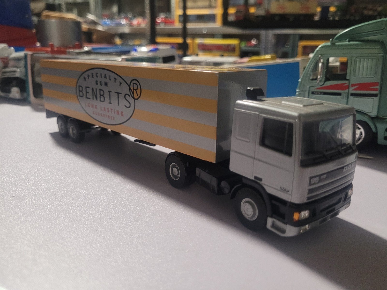 Daf benbits, Hobby en Vrije tijd, Modelauto's | 1:50, Nieuw, Bus of Vrachtwagen, Lion Toys, Ophalen of Verzenden
