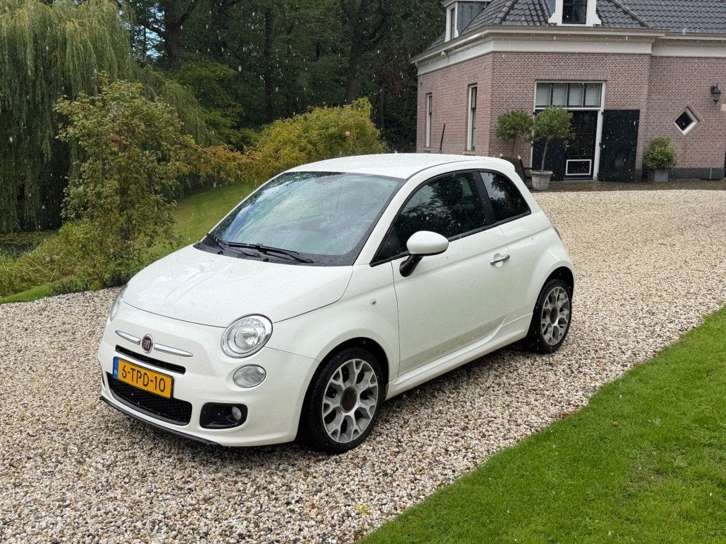 Fiat 500 500S TwinAir NL-auto 2e eigenaar #STOER, Voorwielaandrijving, Origineel Nederlands, Bedrijf, Handgeschakeld