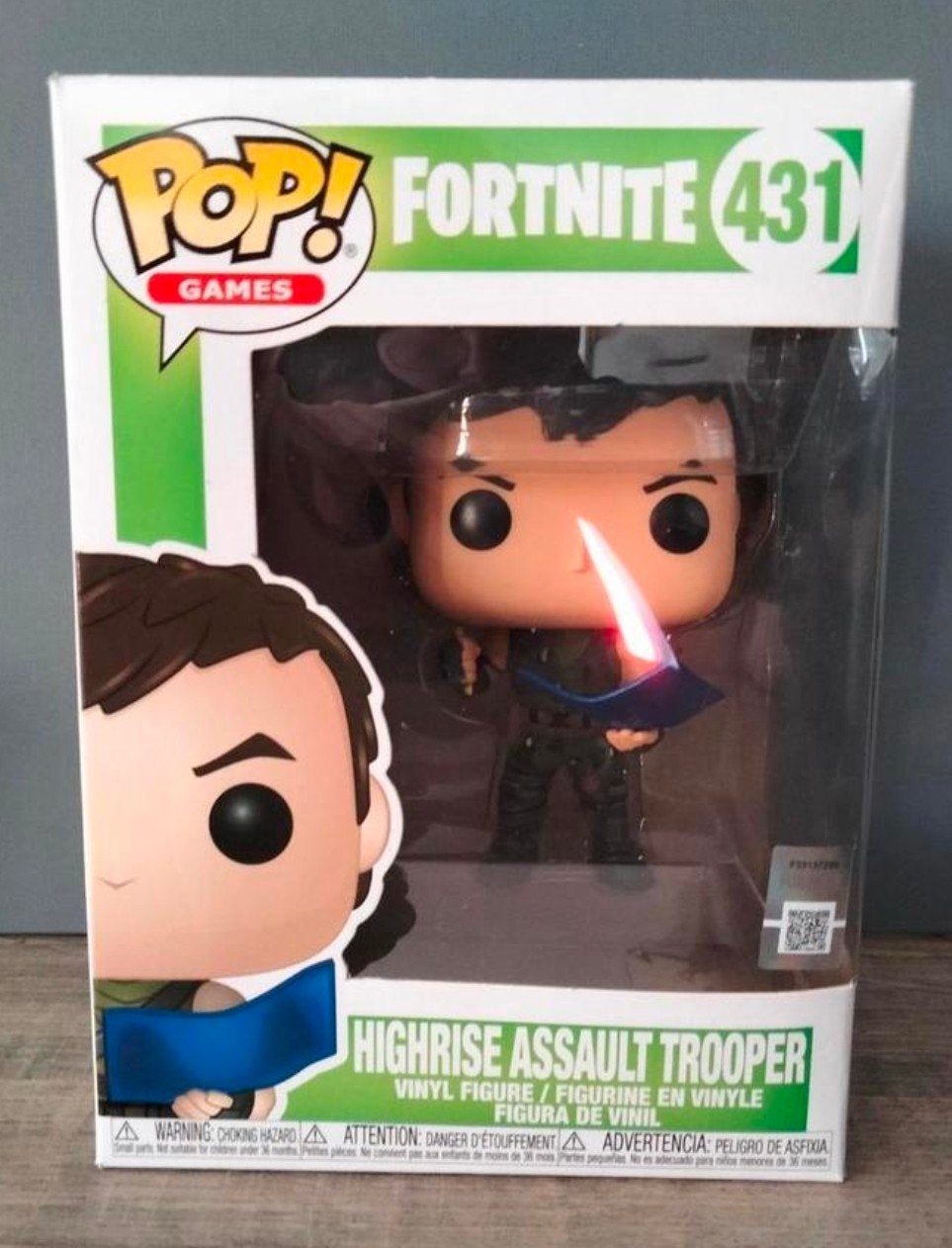 431 Highrise Assault Trooper Fortnite Funko Pop, Verzenden, Zo goed als nieuw