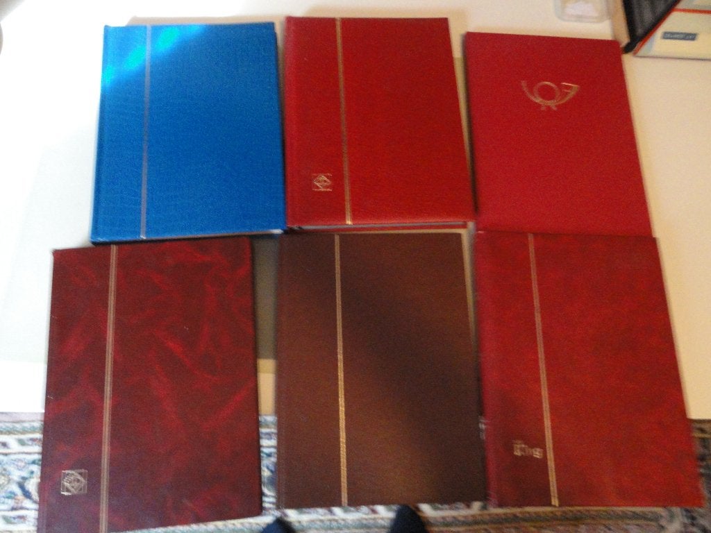 K121 6 stockboeken ( leeg), A4 formaat, Postzegels en Munten, Ophalen of Verzenden, Verzamelalbum