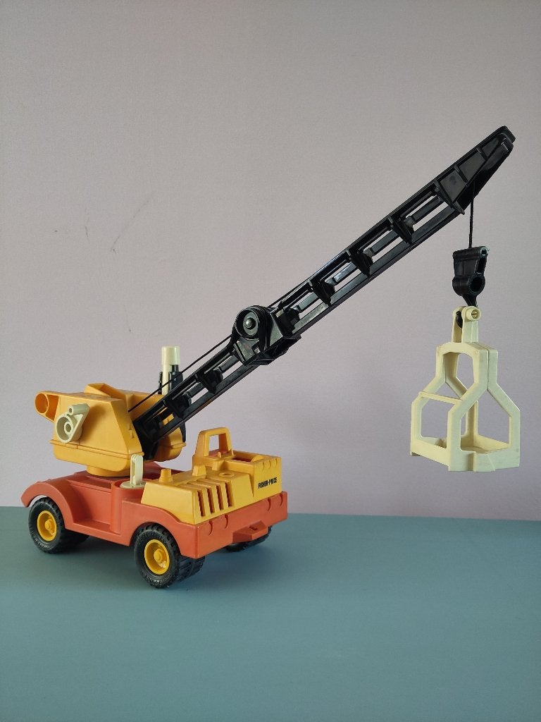 Vintage Fisher Price Hijskraan in originele doos, Ophalen of Verzenden, Overige typen