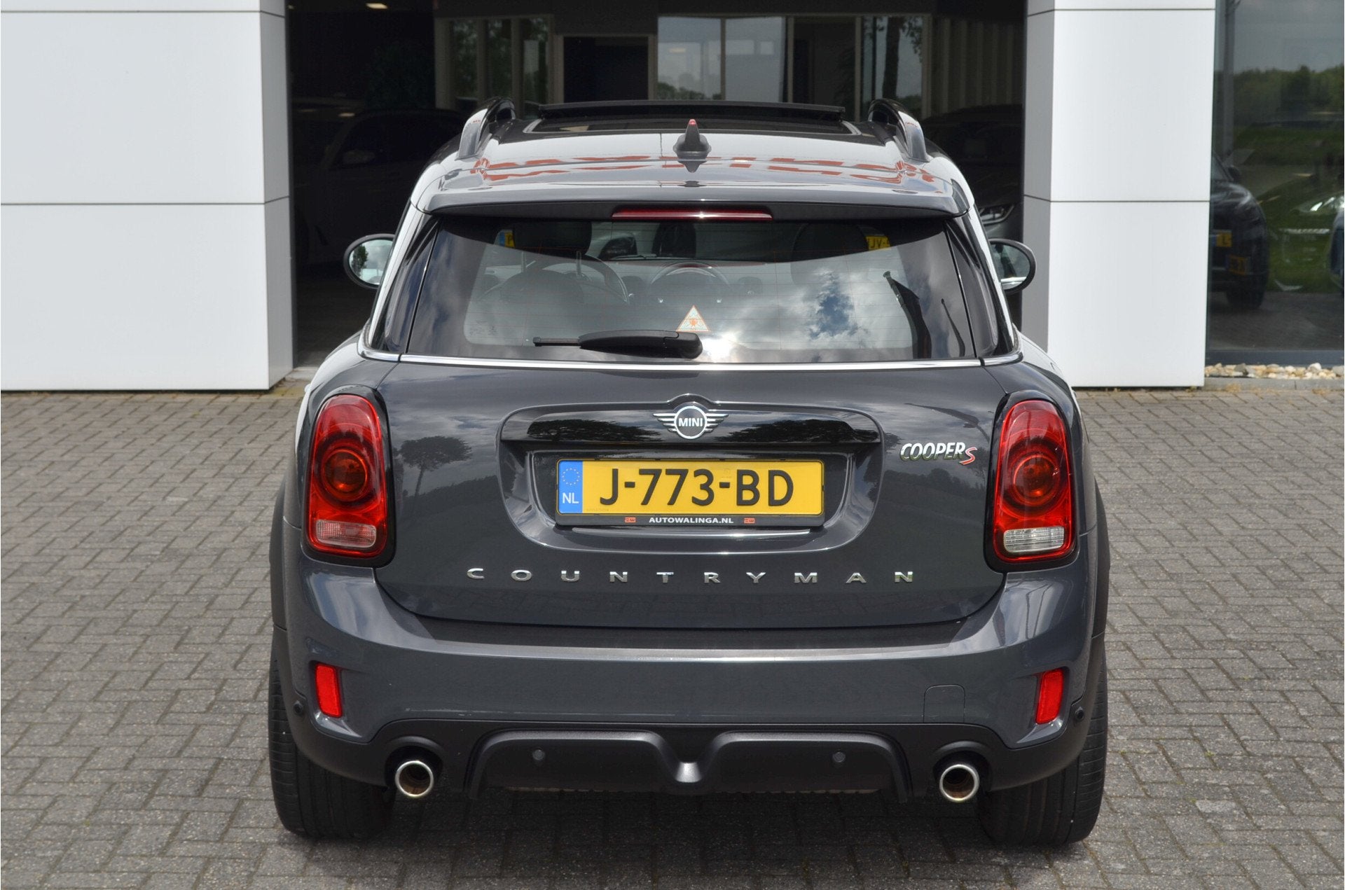 MINI Countryman Mini 2.0 Cooper S Hammersmith | Leer | Panor, Parkeersensor, SUV of Terreinwagen, Zilver of Grijs, 5 stoelen