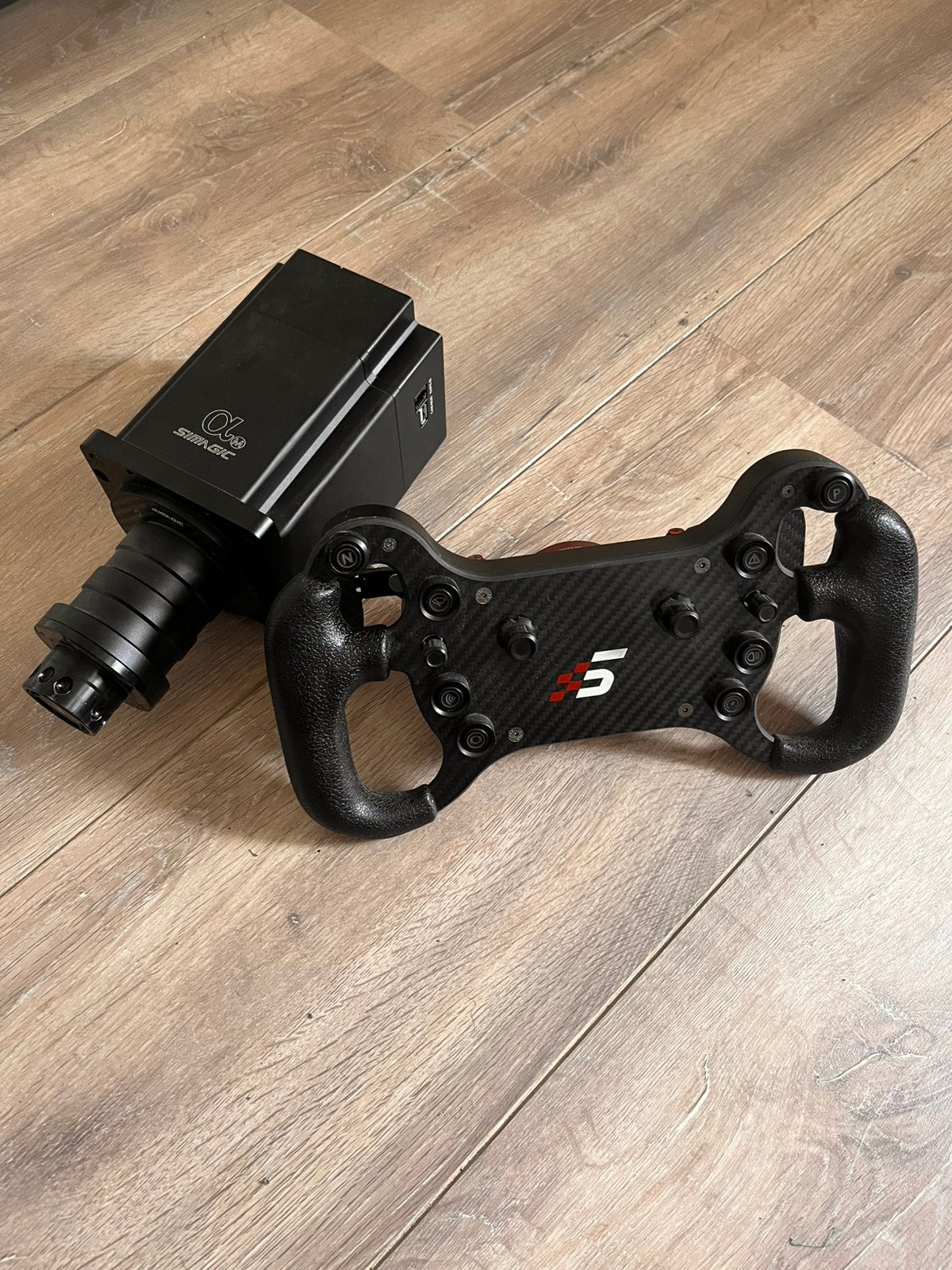 Simagic Alpha Mini met GT4 stuur, Ophalen, Zo goed als nieuw
