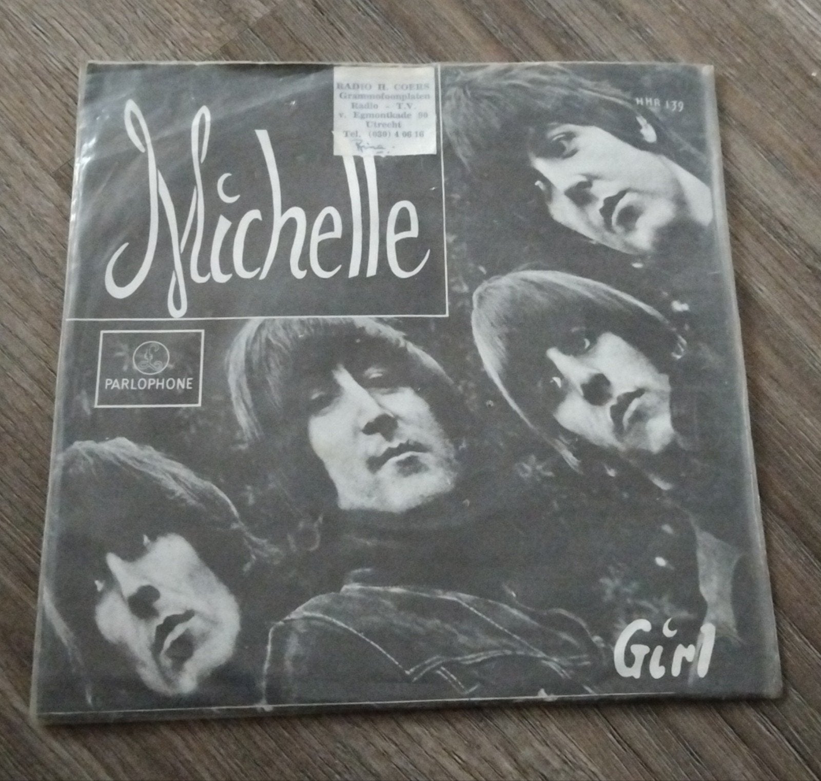 The Beatles - Michelle / Girl 7 inch vinyl single (1965), Cd's en Dvd's, Vinyl Singles, Gebruikt, Originele persing, 7 inch, Ophalen of Verzenden