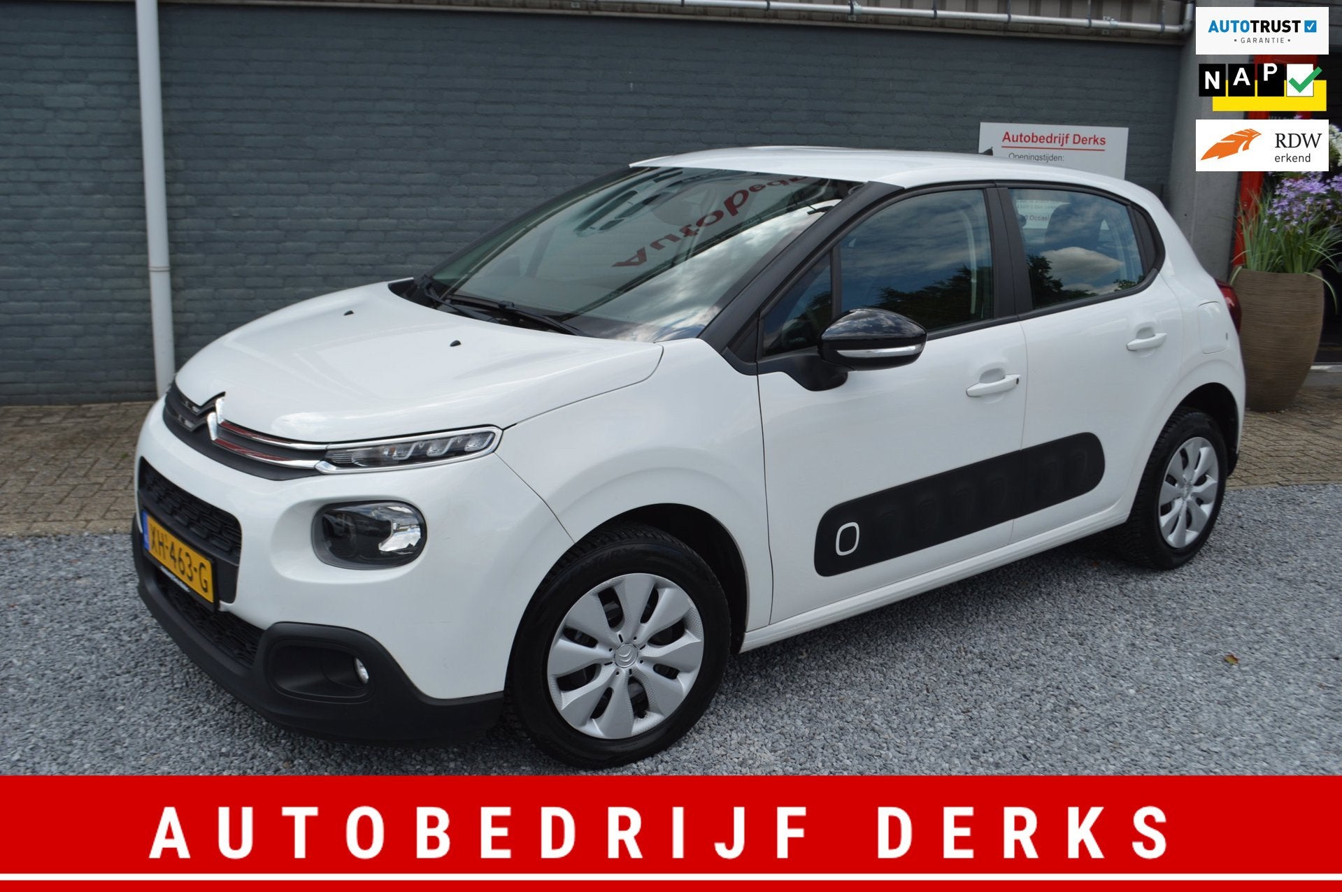Citroen C3 1.2 PureTech S&S Feel Airco | Navi | Nieuwstaat |, Auto's, Euro 6, 1199 cc, 450 kg, Wit