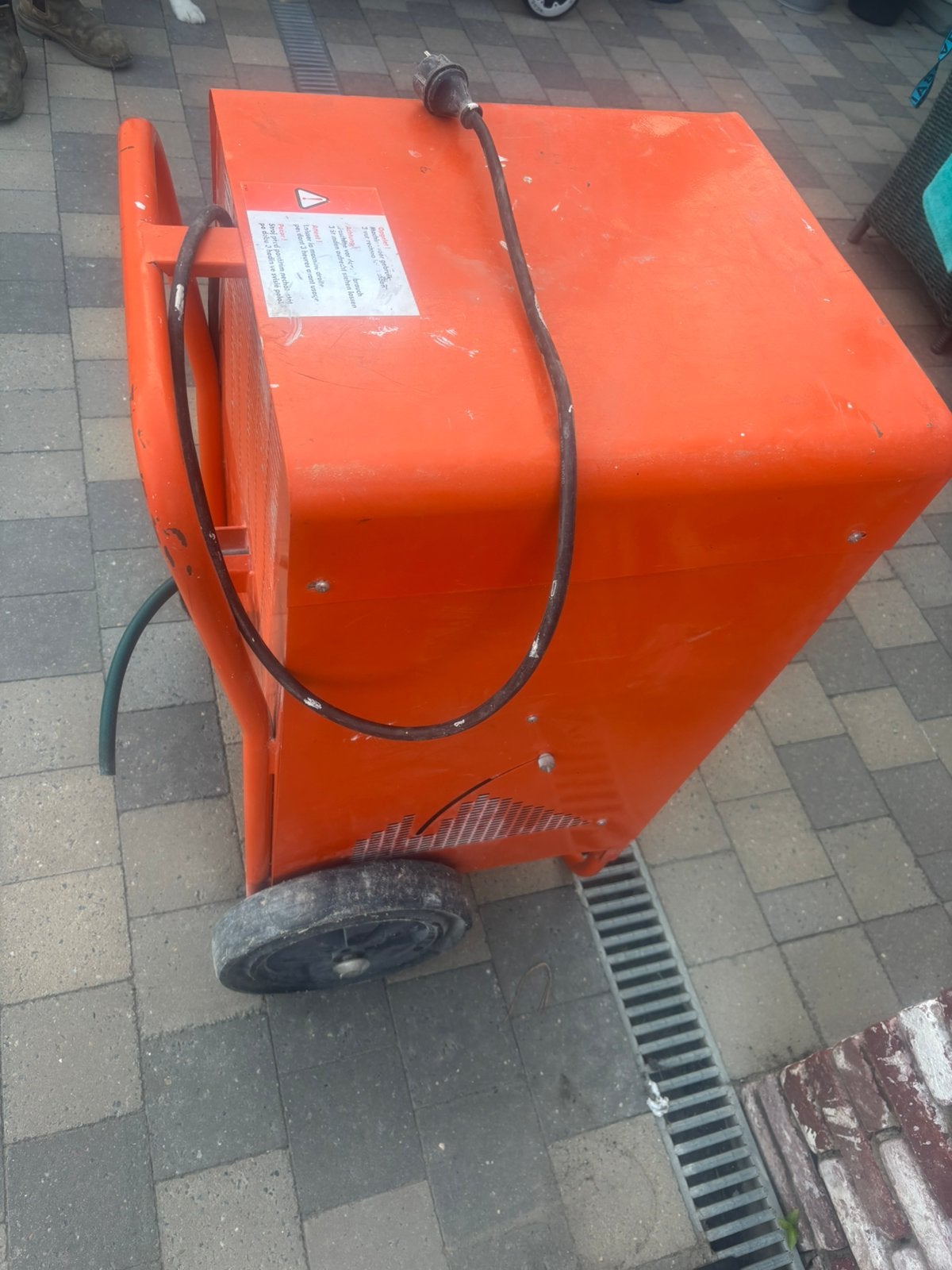 Bouwdroger/ luchtontvochtiger, Doe-het-zelf en Verbouw, Overige Doe-het-zelf en Verbouw, Ophalen, Zo goed als nieuw