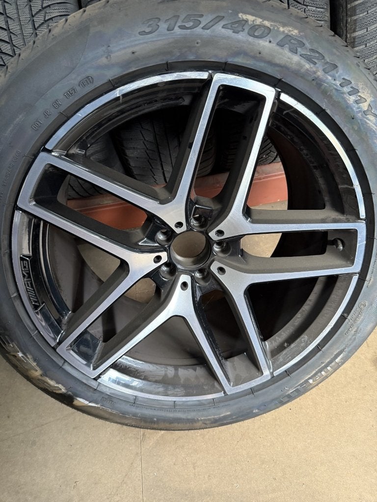 Mercedes AMG  GLE coupe Wielen, Auto-onderdelen, Banden en Velgen, Ophalen, Gebruikt, Banden en Velgen, 21 inch