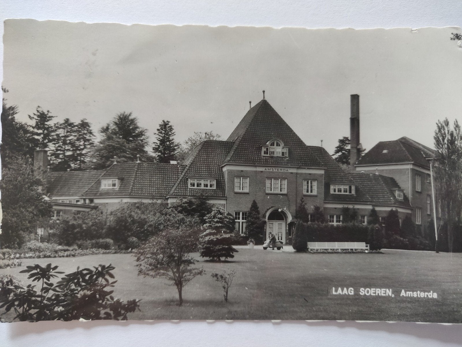 C1387 Laag Soeren, Verzamelen, Ansichtkaarten | Nederland, Ophalen of Verzenden, 1920 tot 1940, Gelderland