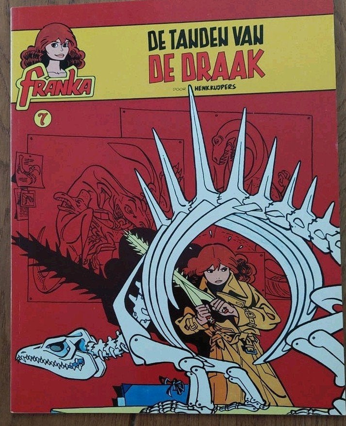 Franka - De Tanden van de Draak (Big Balloon), Eén stripboek, Ophalen of Verzenden, Zo goed als nieuw, Henk Kuijpers