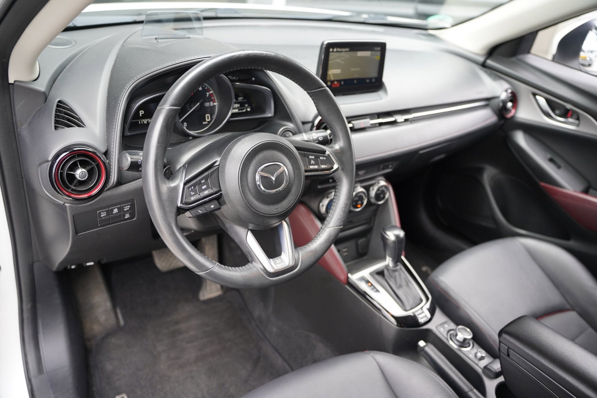 Mazda CX-3 2.0 Sportsline 120 GT-M Line AUT Navi Trek Cam Pd, 1998 cc, Gebruikt, Zwart, 4 cilinders