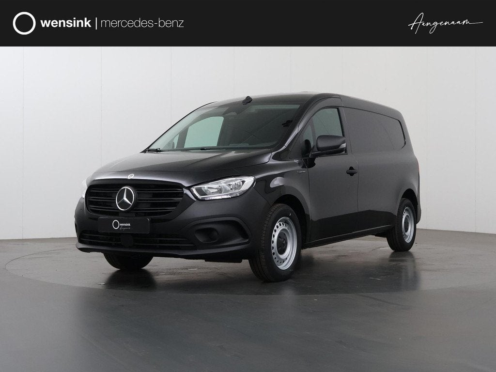 Mercedes-Benz eCitan 112 Base L2 51 kWh | Achteruitrijcamera, Auto's, Bestelauto's, Zwart, Nieuw, Parkeersensor, Te koop