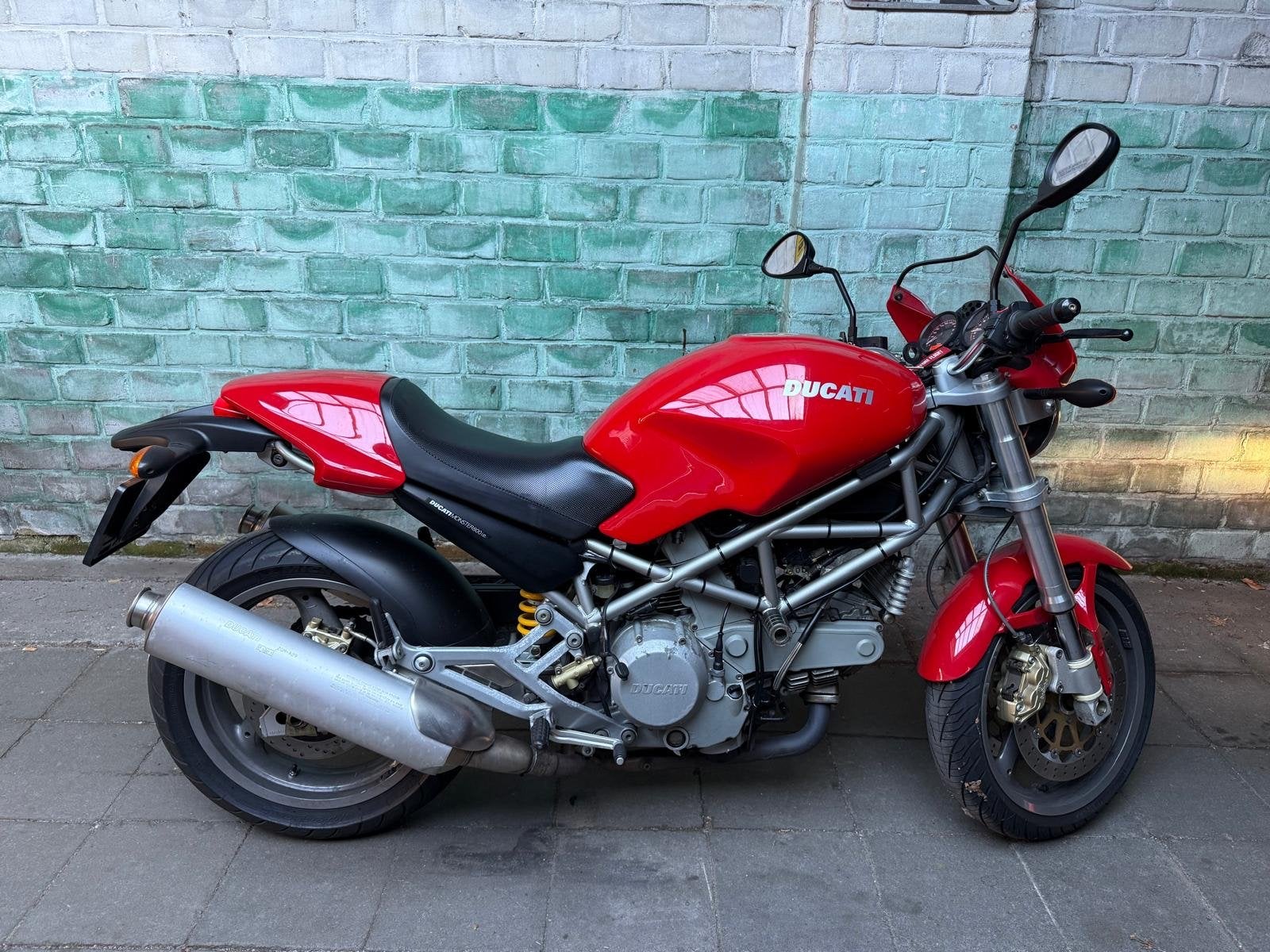 Ducati Monster 800 i.e. 2005 rood, Motoren, 2 cilinders, Motorrijbewijs A, Gebruikt, Particulier
