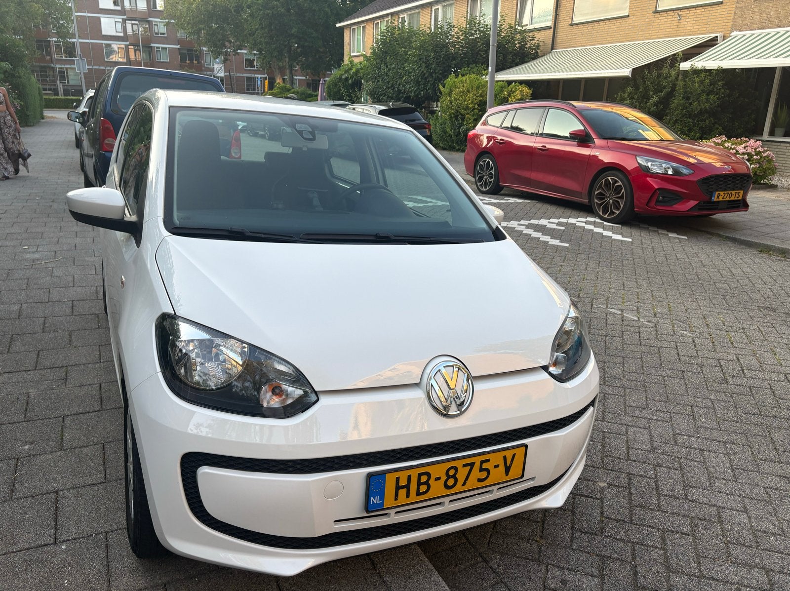 Volkswagen up! 1.0 44KW/60PK 5 DRS 2015 Wit, Auto's, Voorwielaandrijving, Stof, Up!, 840 kg