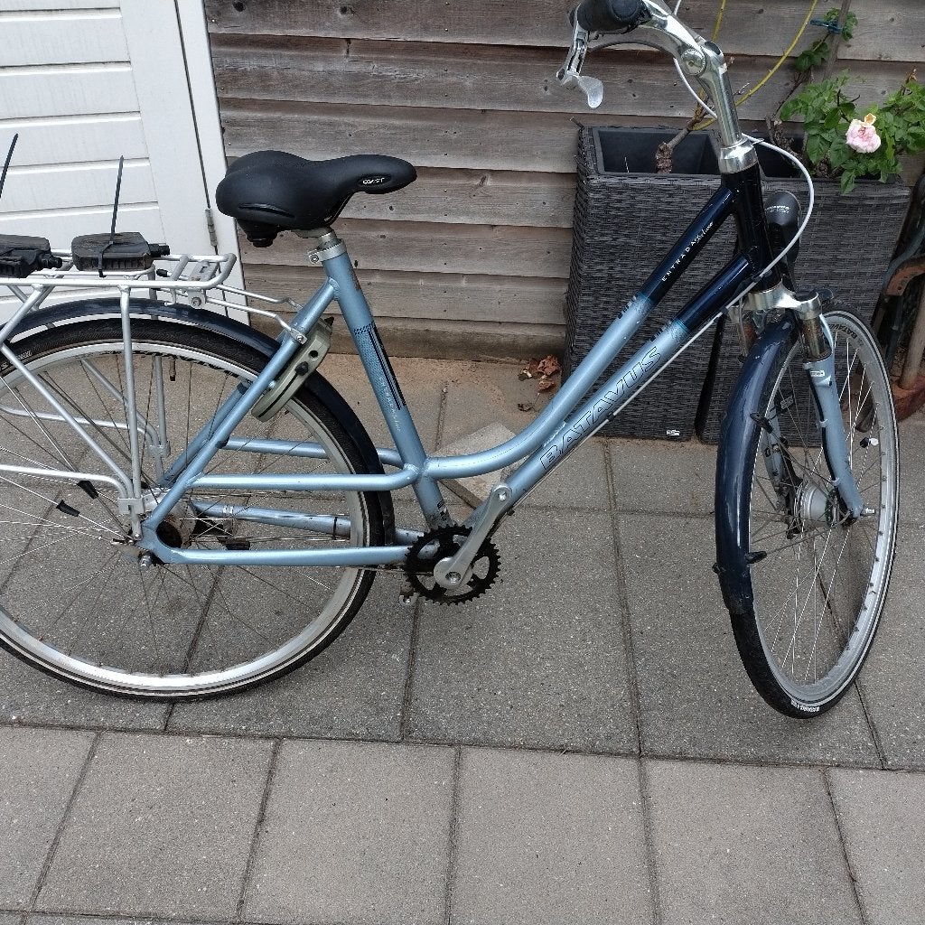 Damesfiets Batavus Entrada opknapper, Ophalen, Batavus, Trommelrem, 53 tot 56 cm