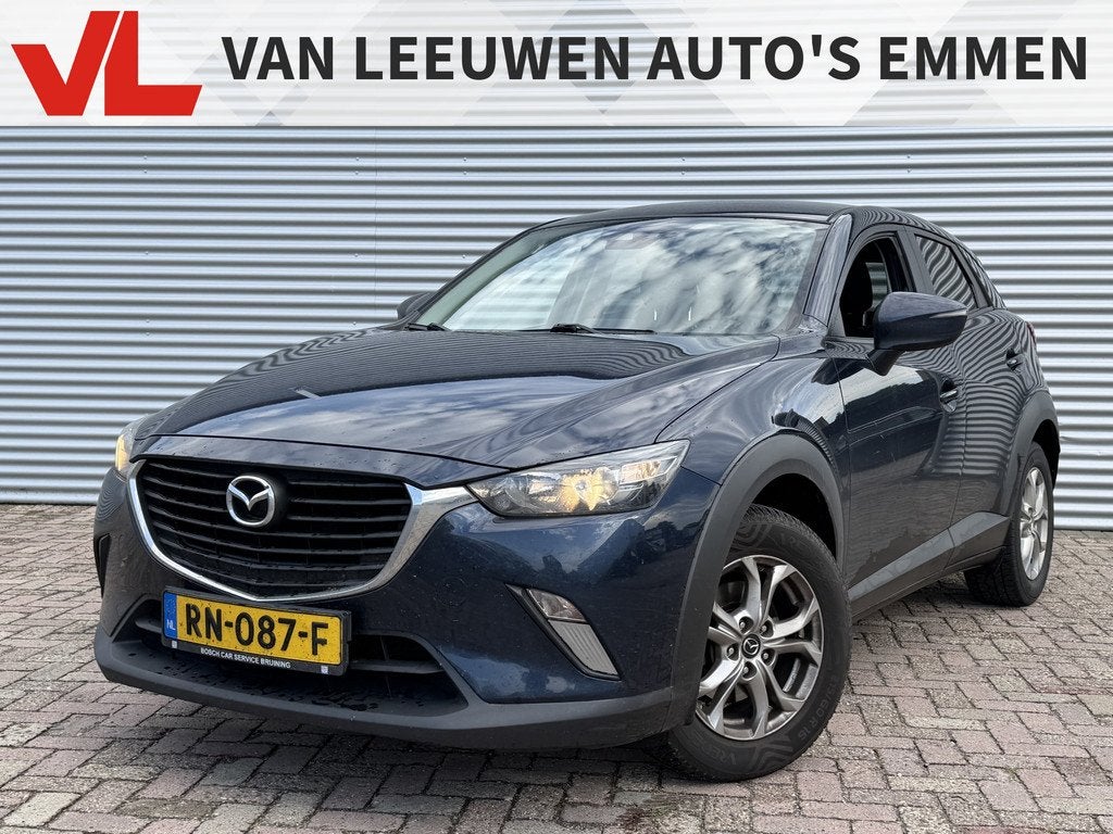 Mazda CX-3 2.0 SkyActiv-G 120 Dynamic | Nieuw Binnen! | Navi, Auto's, Voorwielaandrijving, 1998 cc, Stof, Gebruikt