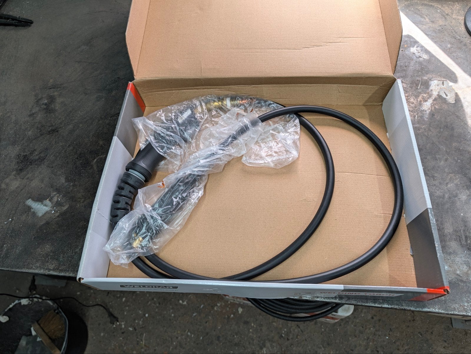 Nieuwe Weldkar MIG lastoorts 3 meter, Doe-het-zelf en Verbouw, Ophalen of Verzenden, Nieuw, Co2